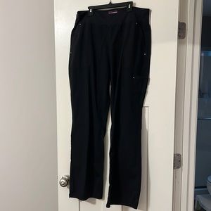 Healing hands purple label yoga large tall scrub pants